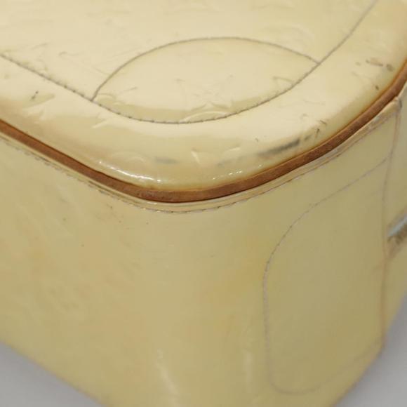 LOUIS VUITTON Monogram Vernis Summit Drive Hand Bag Perle M93514 LV Auth EC278 - Picture 14 of 16